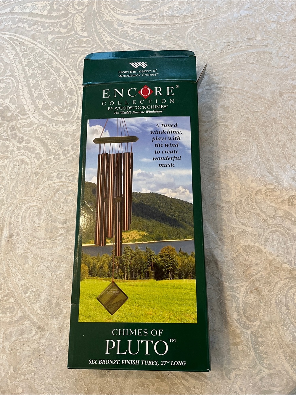 Chimes of Pluto Wind Chime - Bronze from Encore Collection Woodstock Chimes